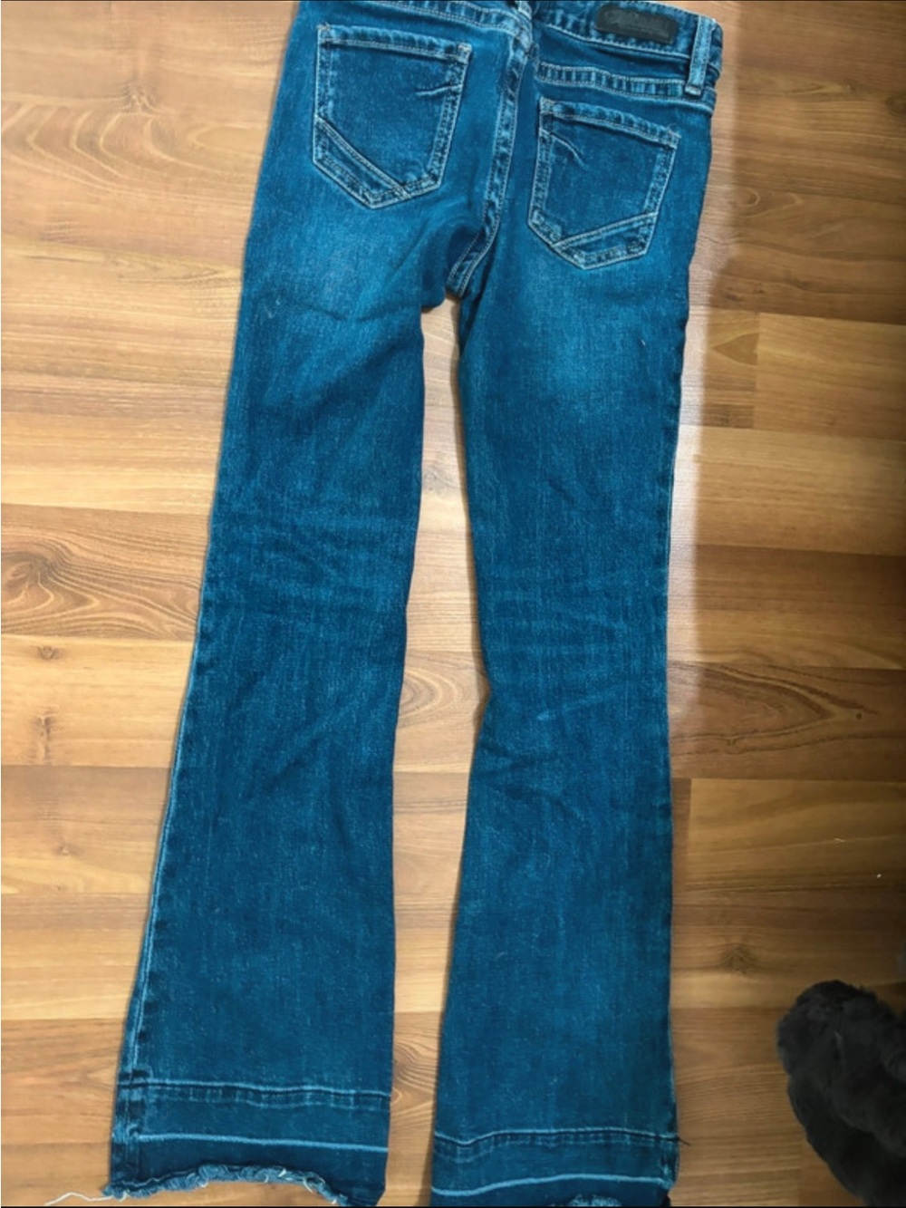 Kids Blue Flared Denim Jeans